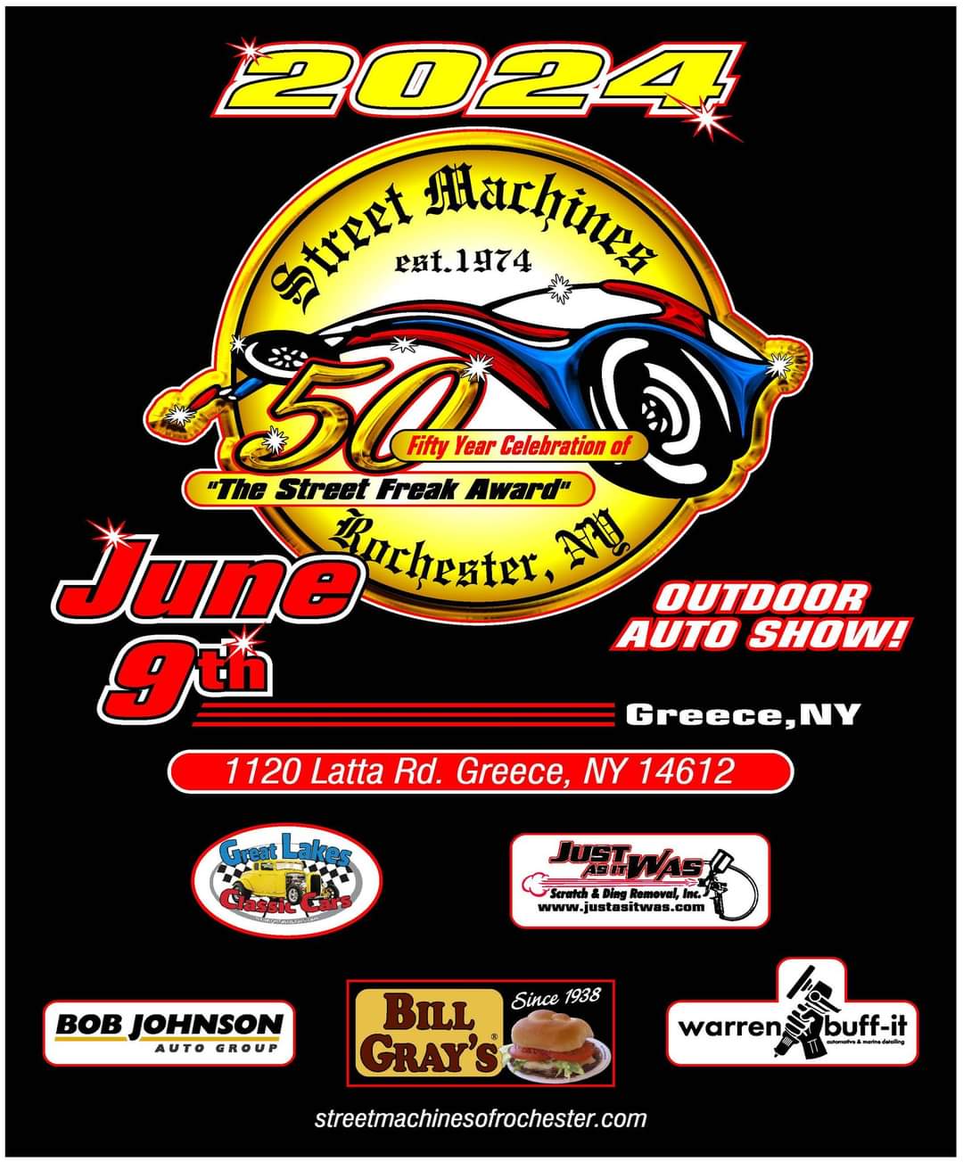 2024 Outdoor Show Flier Front Page